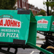 Papa John's delivery boxes